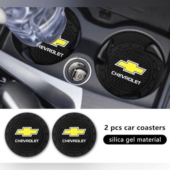 Chevrolet Car Cup holder Mats - Picture 3 of 3